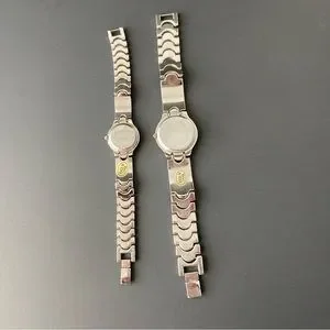 Geneva | Accessories | Geneva His Hers Watch Set Stainless 